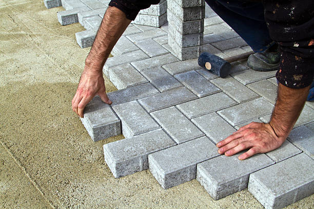 Permeable Paver Driveway in Royal Pines, NC